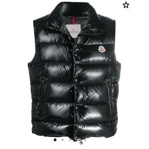 Men's Moncler Black Vest